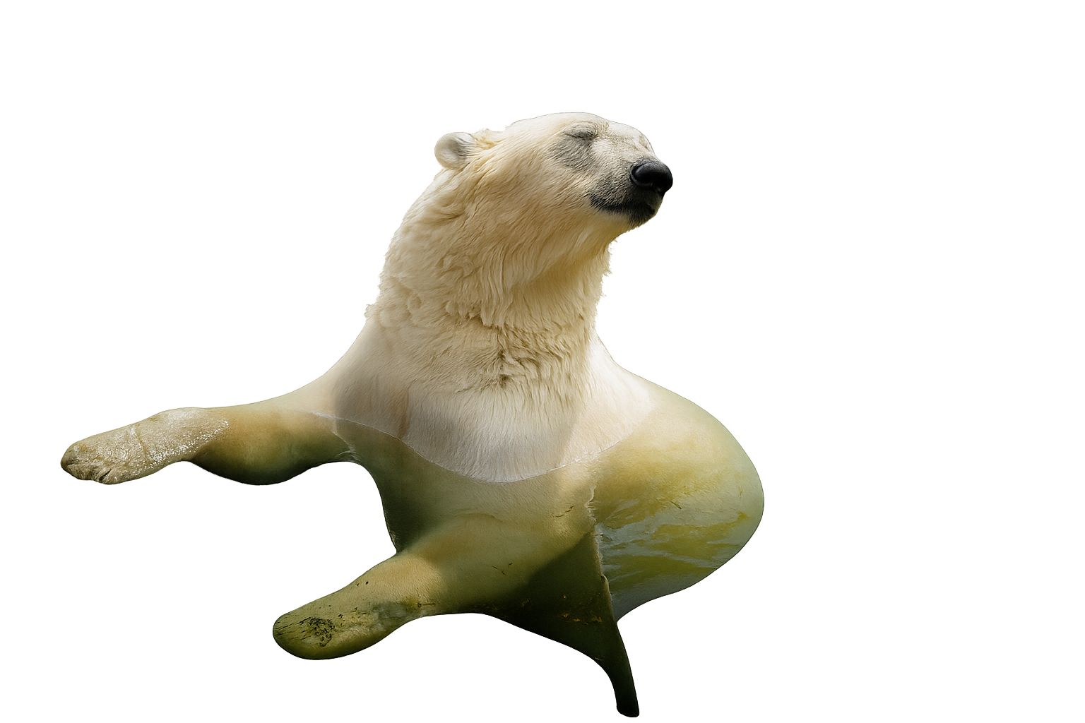 Cute polar bear